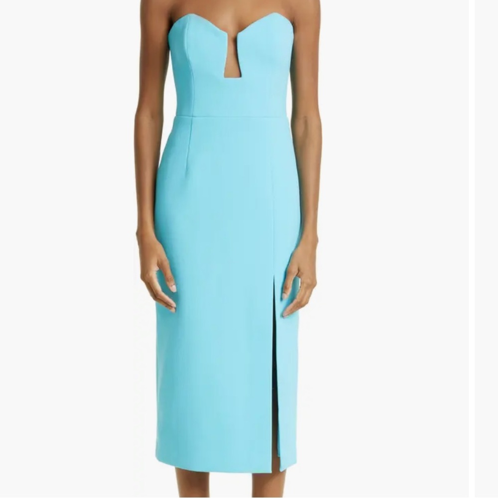 Rebecca Vallance | strapless dress